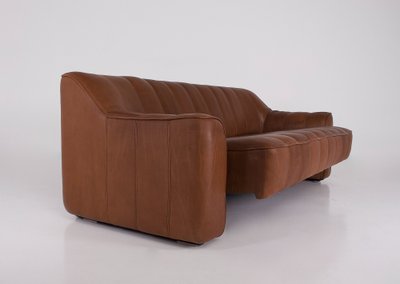 Sofa 3 seater in leather, by Sede DS 44