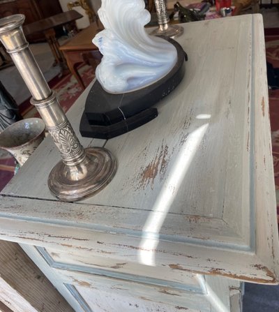 Small Wooden Armoire Louis XVI Style