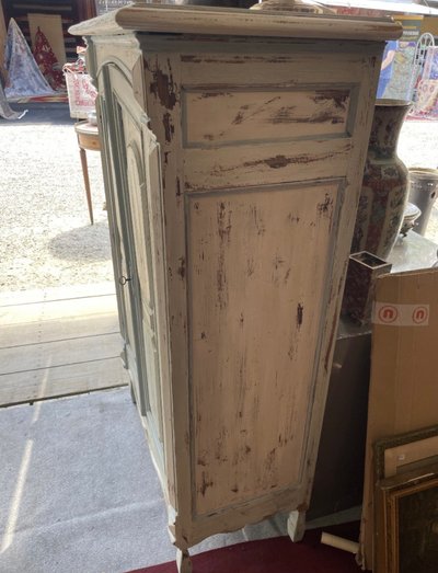 Small Wooden Armoire Louis XVI Style