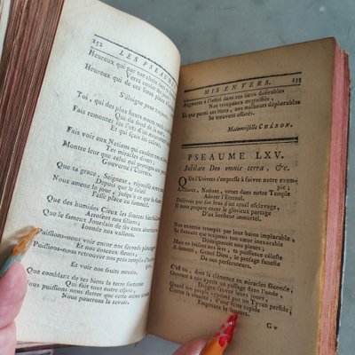 Psalms and hymns, in verse
