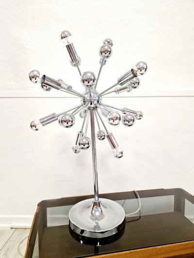 Lampada d'epoca Sputnik Età dello spazio