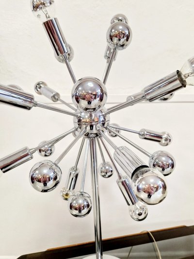 Lampada d'epoca Sputnik Età dello spazio