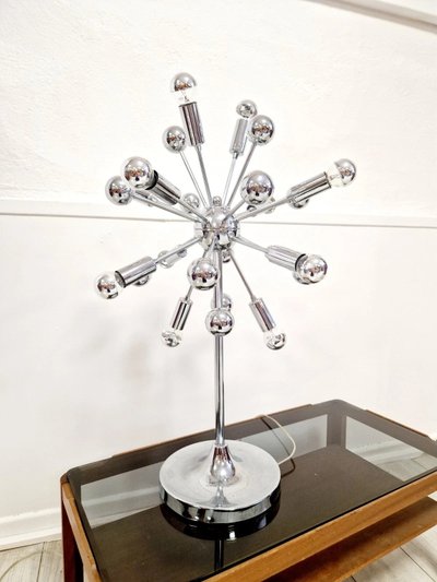 Lampada d'epoca Sputnik Età dello spazio