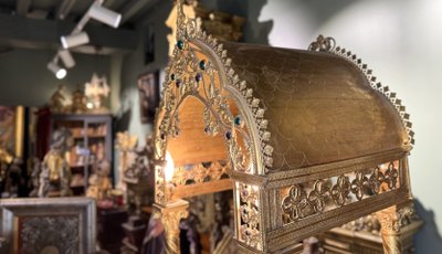 Important Neo-Gothic Ciborium - Circa 1900