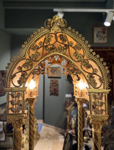 Important Neo-Gothic Ciborium - Circa 1900