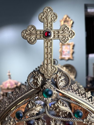 Important Neo-Gothic Ciborium - Circa 1900