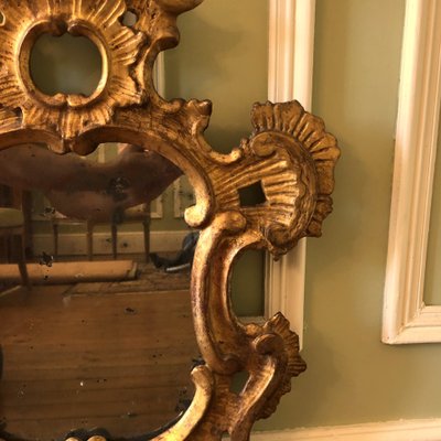 Pair of reflecting mirrors, Italy, 18th century