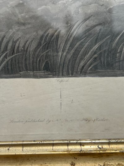 Pair of engravings, Duck and Pheasant Hunting, Philippe Ledieu, About 1840