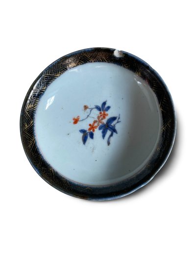 Imari porcelain dish mounted on gilt bronze - 18th century