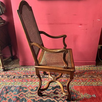 Rare fauteuil de bureau, début époque Régence