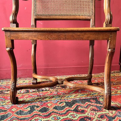 Rare fauteuil de bureau, début époque Régence