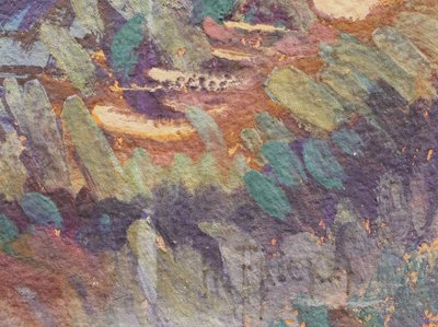 Henri FRICKER, Il mulino sul Loing