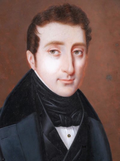 Étienne Ferdinand MULNIER, Portrait of a Man in a Frock Coat