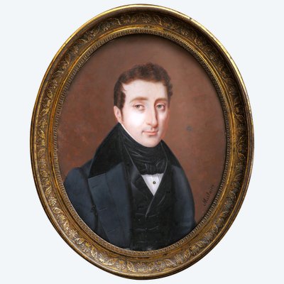 Étienne Ferdinand MULNIER, Portrait of a Man in a Frock Coat