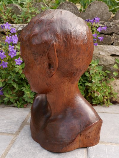 Léon MORICE, Bust of a young satyr