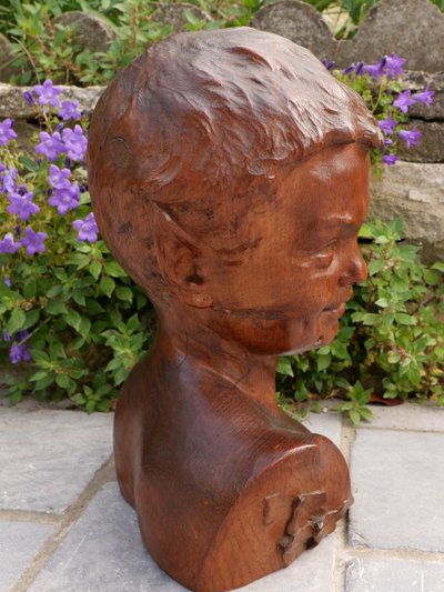 Léon MORICE, Bust of a young satyr