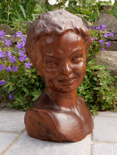 Léon MORICE, Bust of a young satyr