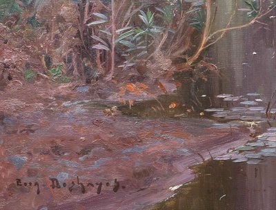 Eugène François Adolphe DESHAYES, River in Algeria