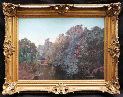 Eugène François Adolphe DESHAYES, River in Algeria
