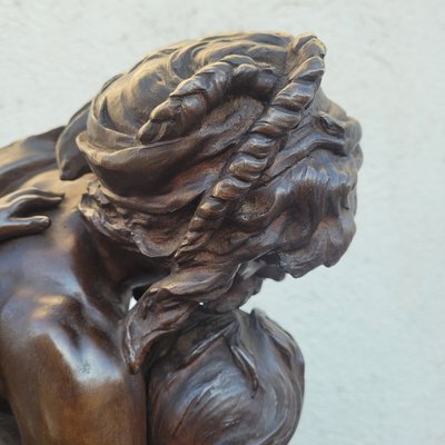 H Plé (1853-1922), Siot Decauville, Les Gaulois, Large Bronze Signed, Late 19th century