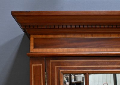 Libreria in mogano, stile edoardiano, Inghilterra - Inizio XX secolo