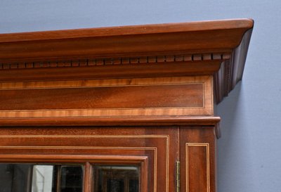 Libreria in mogano, stile edoardiano, Inghilterra - Inizio XX secolo