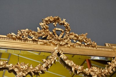 Specchio in legno dorato, stile Luigi XVI - 2a parte XIX