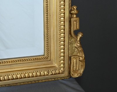 Specchio in legno dorato, stile Luigi XVI - 2a parte XIX