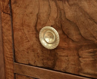 Commode en Ronce de Noyer, époque Restauration – 1re partie XIXe