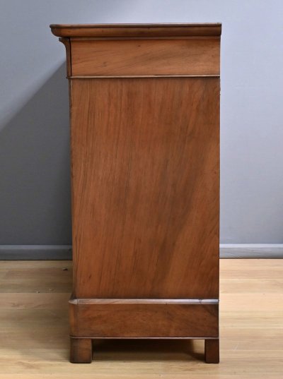 Commode en Ronce de Noyer, époque Restauration – 1re partie XIXe