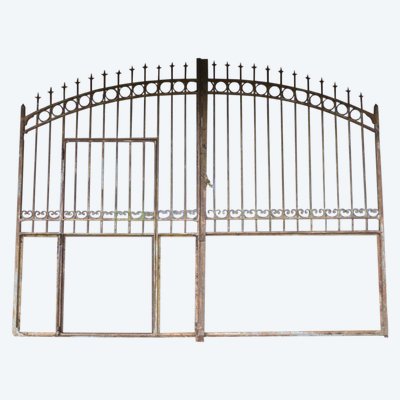 Important Iron Property Gate - 1st Part 19th century