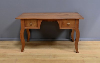 Table Bureau en Merisier, style Louis XV – 2ème Partie XIXe