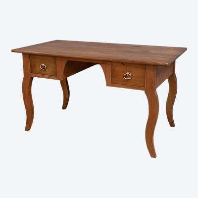 Table Bureau en Merisier, style Louis XV – 2ème Partie XIXe