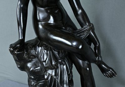 Bronze "Eurydice" by F. Roubaud - Mid-19th century