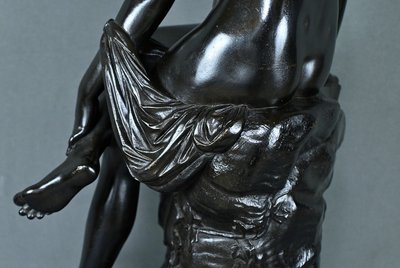 Bronze "Eurydice" by F. Roubaud - Mid-19th century