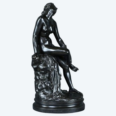 Bronze "Eurydice" by F. Roubaud - Mid-19th century