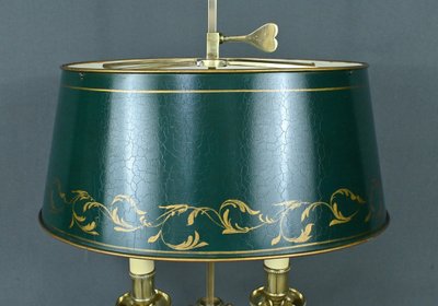 Lampada a bottiglia ad acqua calda con 2 luci - Inizio XX secolo