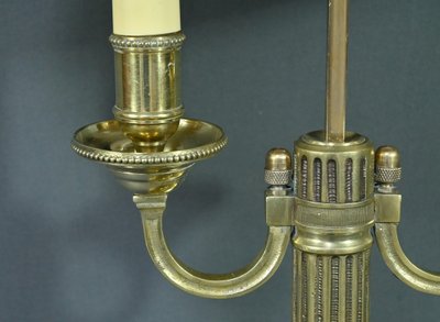 Lampada a bottiglia ad acqua calda con 2 luci - Inizio XX secolo