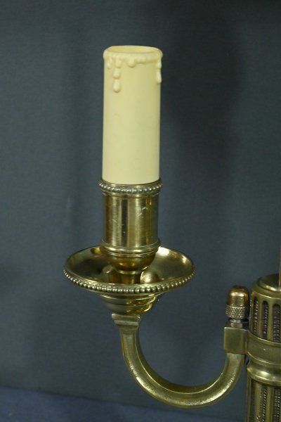 Lampada a bottiglia ad acqua calda con 2 luci - Inizio XX secolo