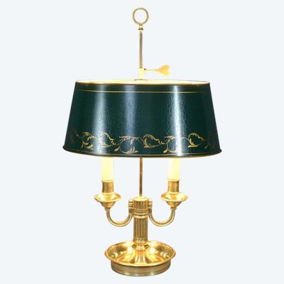 Lampada a bottiglia ad acqua calda con 2 luci - Inizio XX secolo