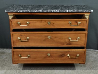 Petite Commode de Propriété en Merisier, époque Directoire – Début XIXe