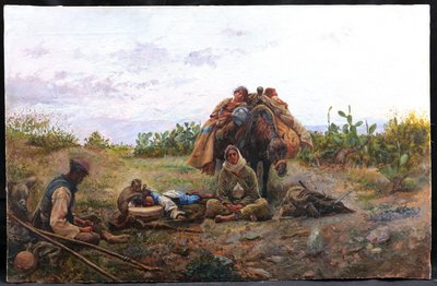 Dopo Joaquín ARAUJO y RUANO , fine XIX secolo ¡Donde iremos! (Bosnios)