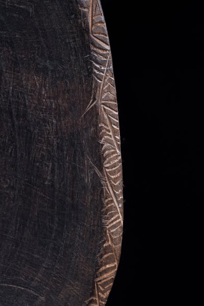 Plateau en bois, Art Tribal, Art Océanien, Arts Premiers, Papouasie Nouvelle Guinée, Plat