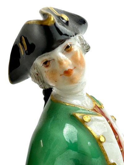 Meissen - Porcelain group hunter and dogs