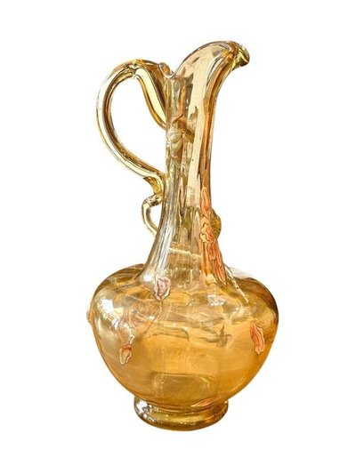 Emile Gallé Art Nouveau "Dahlias" decanter
