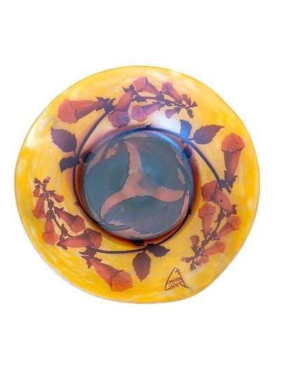 Daum Nancy Coupe Art nouveau "Digitales"