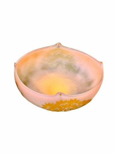 Tazza Emile Gallé "Ombelles" in stile Art Nouveau