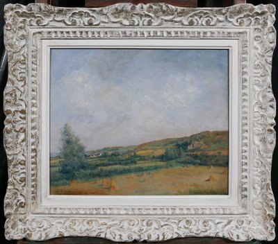 Eugène-Paul ULLMAN 1877-1953 Paesaggio della Bretagna, Paimpol? dipinto, 1940