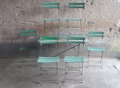 1930s iron garden furniture