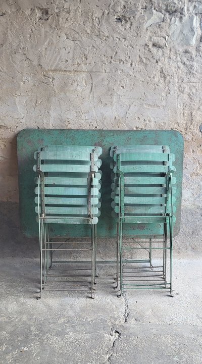 1930s iron garden furniture